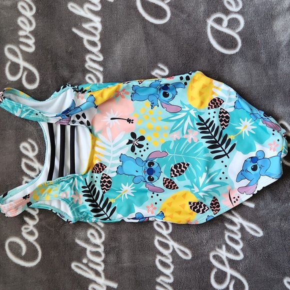 Disney Lilo And Stitch Swimsuit Bathing Suit EUC - Picture 2 of 3